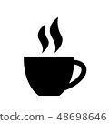 Coffee icon 48698646