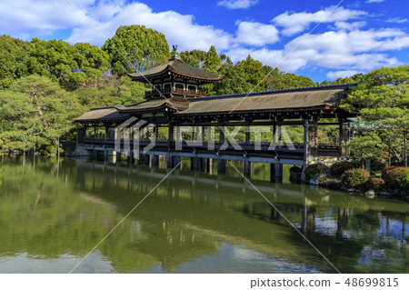 Heian Shrine early spring plum 48699815