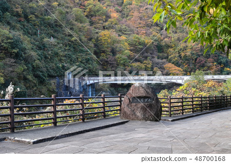 Miyagase stone hut of autumn leaves Miyagase stone hut of autumn leaves 48700168