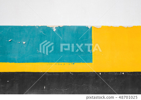 minimalist colorful concrete wall, 48701025
