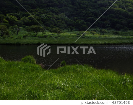Landscape Mountain Lake Landscape Mountain Lake 48701498