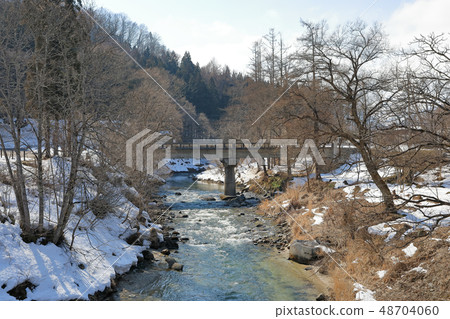 Scenery of Hakuba village in Nagano prefecture Scenery of Hakuba village in Nagano prefecture 48704060