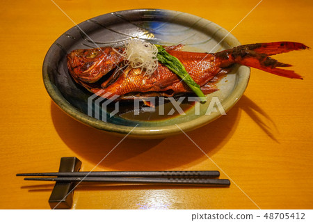 Golden eyes boiled Japanese food Izu "golden eyes" Golden eyes boiled Japanese food Izu "golden eyes" 48705412