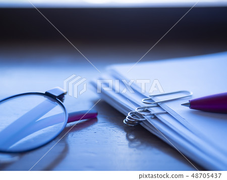 Business image · document · glasses · women Business image · document · glasses · women 48705437