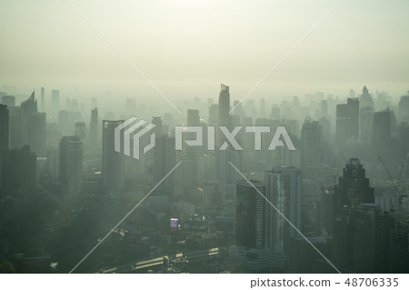 THAILAND BANGKOK CITY SKYLINE SUNRISE THAILAND BANGKOK CITY SKYLINE SUNRISE 48706335