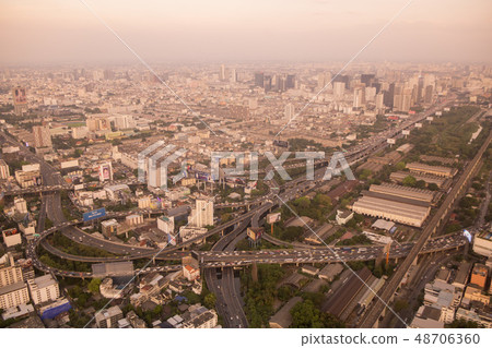 THAILAND BANGKOK CITY SKYLINE ROAD THAILAND BANGKOK CITY SKYLINE ROAD 48706360