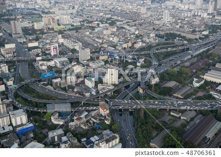 THAILAND BANGKOK CITY SKYLINE ROAD THAILAND BANGKOK CITY SKYLINE ROAD 48706361