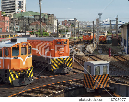 彰化扇形車庫與火車頭 48708077