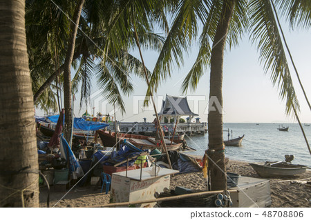 THAILAND CHONBURI BANGSAEN BEACH THAILAND CHONBURI BANGSAEN BEACH 48708806