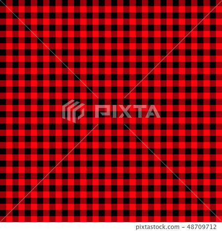 firebrick gingham pattern. textured red and black firebrick gingham pattern. textured red and black 48709712