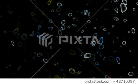 CG粒子氣泡 CG粒子氣泡 48710397