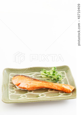 Deliciously grilled fish Deliciously grilled fish 48710409