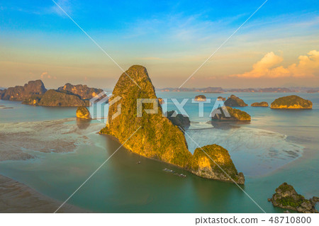 aerial panorama view aboveSamed Nangshe 48710800