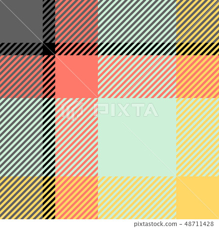 Plaid or tartan vector is background or texture in Plaid or tartan vector is background or texture in 48711428