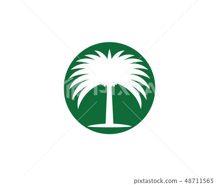 Date tree icon vector illustration Date tree icon vector illustration 48711565