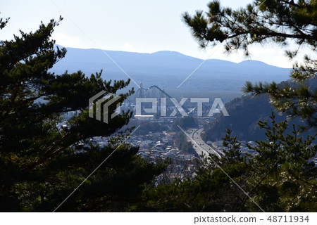 [Mt. Fuji] January view from Niikurayama Sengen Park Fuji-Q Highland 48711934