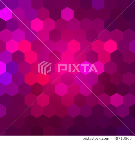 Brightly Colored Pink and Magenta Mosaic Design Brightly Colored Pink and Magenta Mosaic Design 48713803