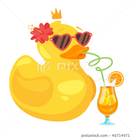 Yellow rubber duck 48714971