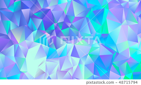 Pastel Blue Crystal Low Poly Backdrop Design Pastel Blue Crystal Low Poly Backdrop Design 48715794