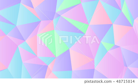 Pastel Bright Iridescent Low Poly Backdrop Design Pastel Bright Iridescent Low Poly Backdrop Design 48715814