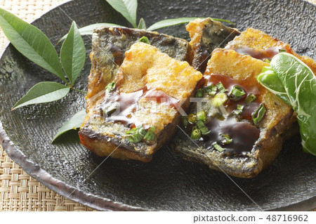 Mackerel black vinegar sauce 30 48716962