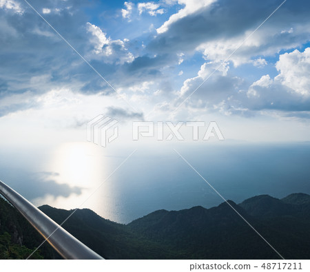 Langkawi island landscape, Malaysia 48717211