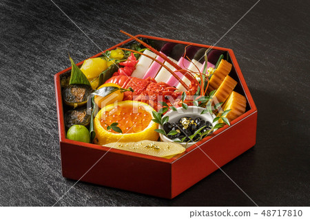 代表性的日本料理日本料理套餐（osechi） 48717810