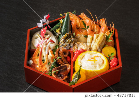 代表性的日本料理日本料理套餐（osechi） 48717815