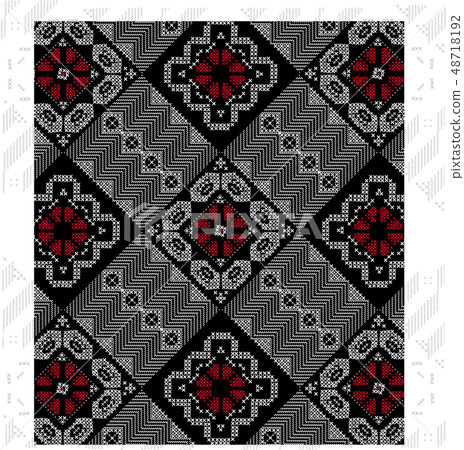 奄美大島Tatsuto圖案黑色 奄美大島Tatsuto圖案黑色 48718192