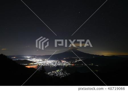 Fuji Night view New road 48719066