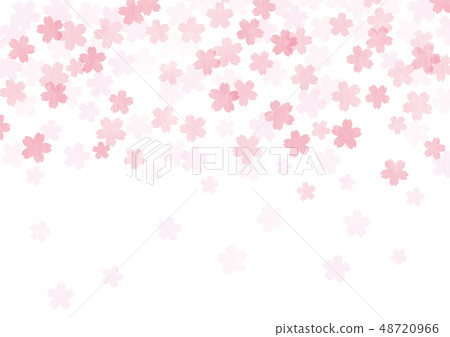 Sakura Washi Texture Spring Japanese Style Stock Illustration