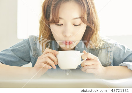 女性生活方式下午茶時間 48721581