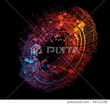 Concept Design Abstract Architecture or HUD Element or Space Station Concept Design Abstract Architecture or HUD Element or Space Station 48722286