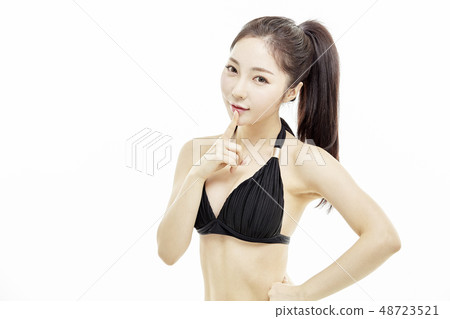 Bikini, swimwear, vacation, summer, vacation, resort, travel 48723521