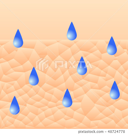 Human skin texture background, vector pattern 48724778