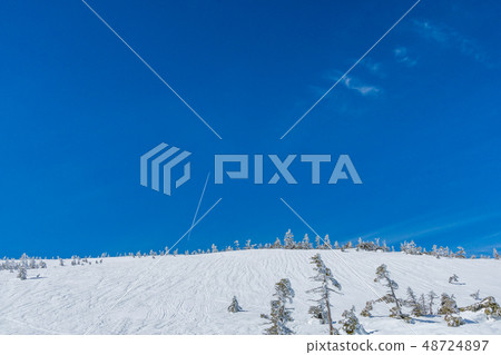 Near snowy mount Kaguragamine 48724897