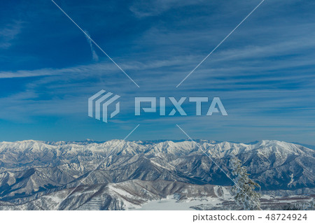 Near snowy mount Kaguragamine 48724924