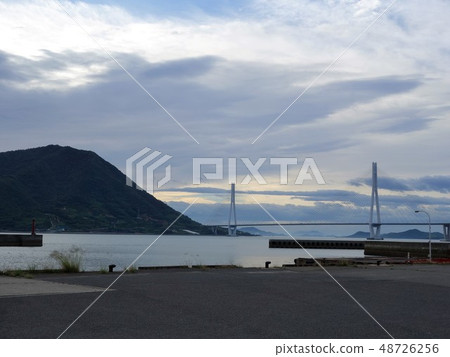 Shimanami Kaido Early morning Taiheiyo Ohashi Shimanami Kaido Early morning Taiheiyo Ohashi 48726256