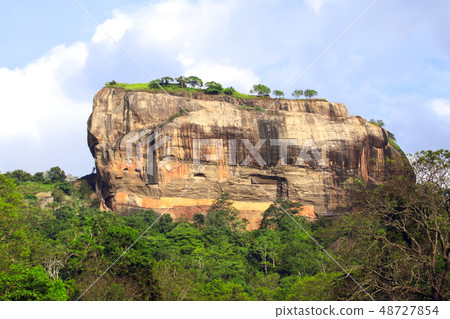 Sigiriya Rock, ancient fortress near to Dambulla, Sigiriya Rock, ancient fortress near to Dambulla, 48727854
