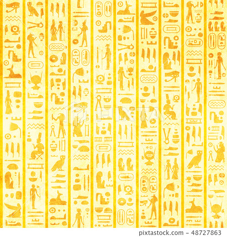 Grunge background with ancient egyptian Grunge background with ancient egyptian 48727863