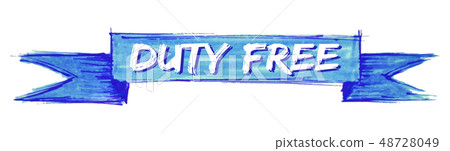 duty free ribbon 48728049