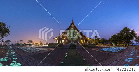 Thai temples at Twilight, Phu Phrao Temple 48728213
