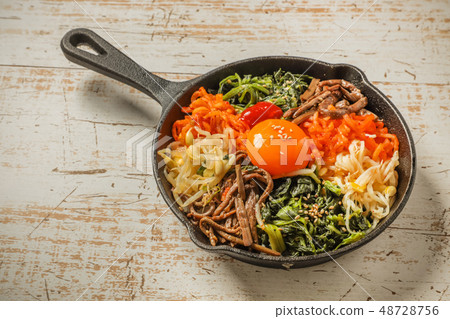 Bibimbap Korean food bibimbap Korean food 48728756