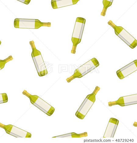 bottle of wine isolated on white background 48729240
