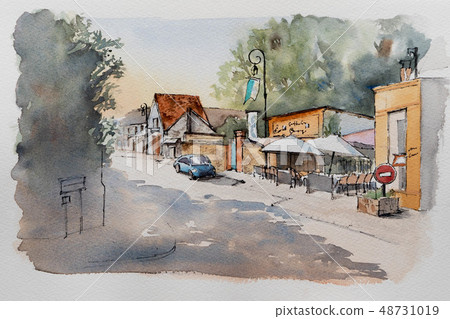 Streets of Europe Street corners of Italy 48731019