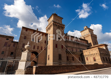 Estense Castle of Ferrara Emilia Romagna - Italy Estense Castle of Ferrara Emilia Romagna - Italy 48731770