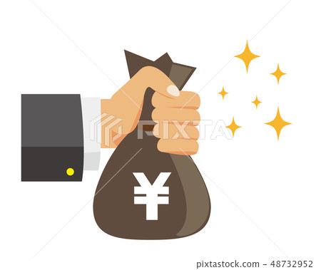Money hand body parts 48732952