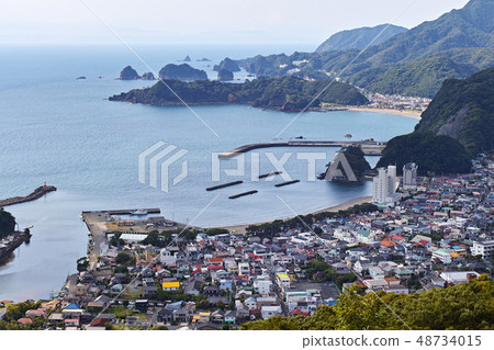 [Shizuoka Prefecture, Izu] Scenery from Mt. Ushihara (Ushihara Mountain Town Forest) 48734015