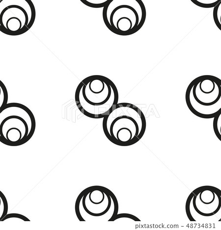 Abstract seamless texture. Graphic modern pattern 48734831