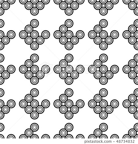 Abstract seamless texture. Graphic modern pattern 48734832